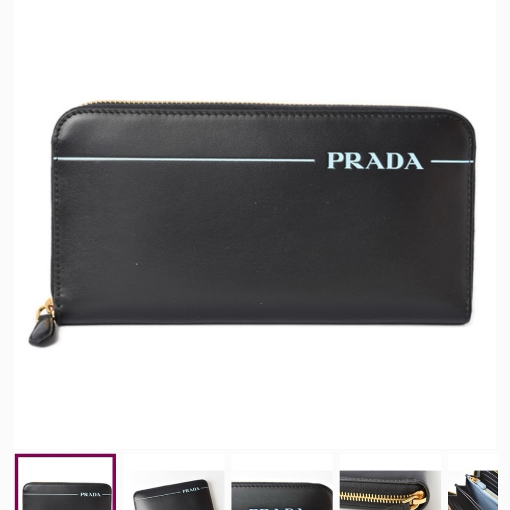 Prada Elegant Black Wallet